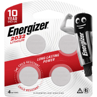 CR2032 Lithium Coin Battery (4pk)