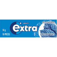Peppermint Sugar Free Chewing Gum (14g)