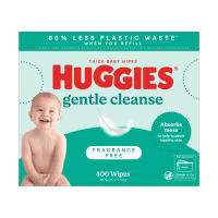 Fragrance Free Thick Baby Wipes (400pk)
