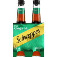 Dry Ginger Ale Bottles (4 x 330ml)