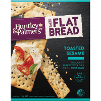 Toasted Sesame Baked Flat Bread (125g)