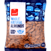 Whole Natural Almonds (450g)