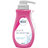 Pure Sensitive Skin Hair Removal Cream (400ml)
