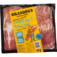 Manuka Smoked Streaky Bacon (1kg)