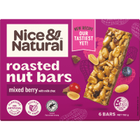 Mixed Berry Roasted Nut Bars (6 x 32g)