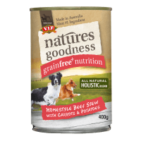 Grain Free Homestyle Beef Stew With Carrots & Potatoes Dog Food (400g)