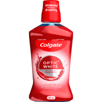 Optic White Teeth Whitening Fresh Mint Mouthwash (500ml)