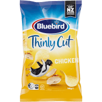 Thinly Cut Chicken Potato Chips (140g)