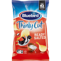 Thinly Cut Ready Salted Potato Chips (140g)