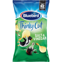 Thinly Cut Salt & Vinegar Potato Chips (140g)
