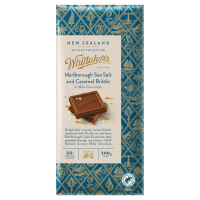 Marlborough Sea Salt & Caramel Brittle Chocolate Block (100g)