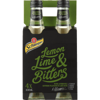 Lemon Lime & Bitters (4 x 330ml)