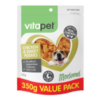 Morsomes Chicken & Sweet Potato Dog Treats (350g)