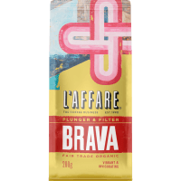 Brava Plunger & Filter Fair Trade Organic Coffee (200g)