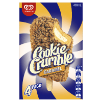 Caramel Cookie Crumble Ice Cream (400ml)