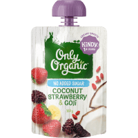 Coconut Strawberry & Goji Kindy 1+ Years (100g)