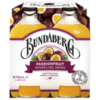 Passionfruit Sparkling Drink (4 x 375ml)