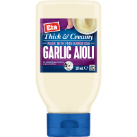 Thick & Creamy NZ Whole Egg Garlic Aioli (295ml)