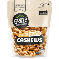 Roasted Unsalted Cashews (500g)