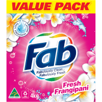Fresh Frangipani Laundry Detergent Powder (4kg)