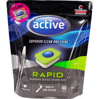 Rapid Lime & Baking Soda Dishwash Tablets (60pk)