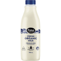 Fresh Organic Milk (750ml)