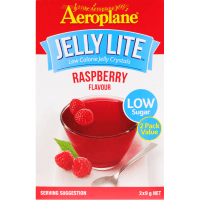 Jelly Lite Raspberry Flavour Low Calorie Jelly Crystals (2 x 9g)