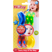 Fun Feeding Forks & Spoons (2pk)