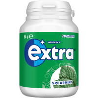 Spearmint Sugar Free Chewing Gum Bottle (64g)