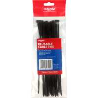 Reusable Cable Ties 200mm (20pk)