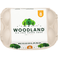 Free Range Grade 8 Eggs (6pk)