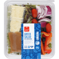 Greek Salad With Dressing (295g)