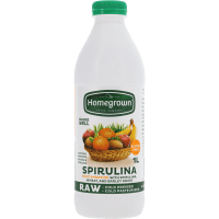 Spirulina Wheat Barley Grass Raw Fruit Smoothie (1l)