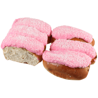 Raspberry Sultana Iced Buns (6pk)