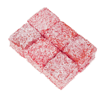 Raspberry Lamington Squares (6pk)