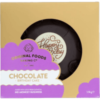 Happy Birthday Round Chocolate Cake (1.5kg)