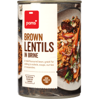 Brown Lentils In Brine (400g)