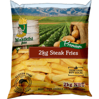 Premium Frozen Potato Steak Fries (2kg)