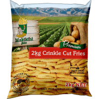 Premium Frozen Potato Crinkle Cut Fries (2kg)