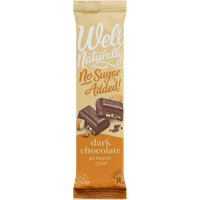 No Sugar Added Almond Dark Chocolate Bar (45g)