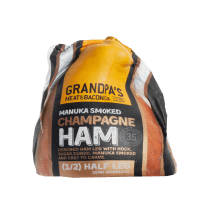 Manuka Smoked Champagne Half Ham (1kg)