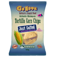 Just Salted Wholegrain Tortilla Corn Chips (150g)