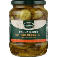 Round Sliced Gherkins (670g)