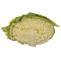 Organic Half Green Cabbage (1pk)