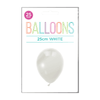 White Balloons (25pk)