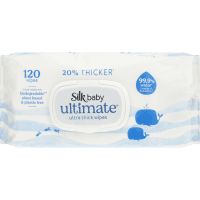 Baby Ultimate Ultra Thick Baby Wipes (120pk)