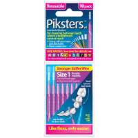 Interdental Brushes Purple Handle Size 1 (10pk)