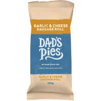 Garlic & Cheese Sausage Roll (120g)