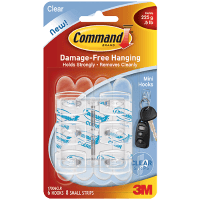 Command Mini Hooks (6pk)