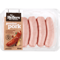 Genuine Pork Sausages (6pk)